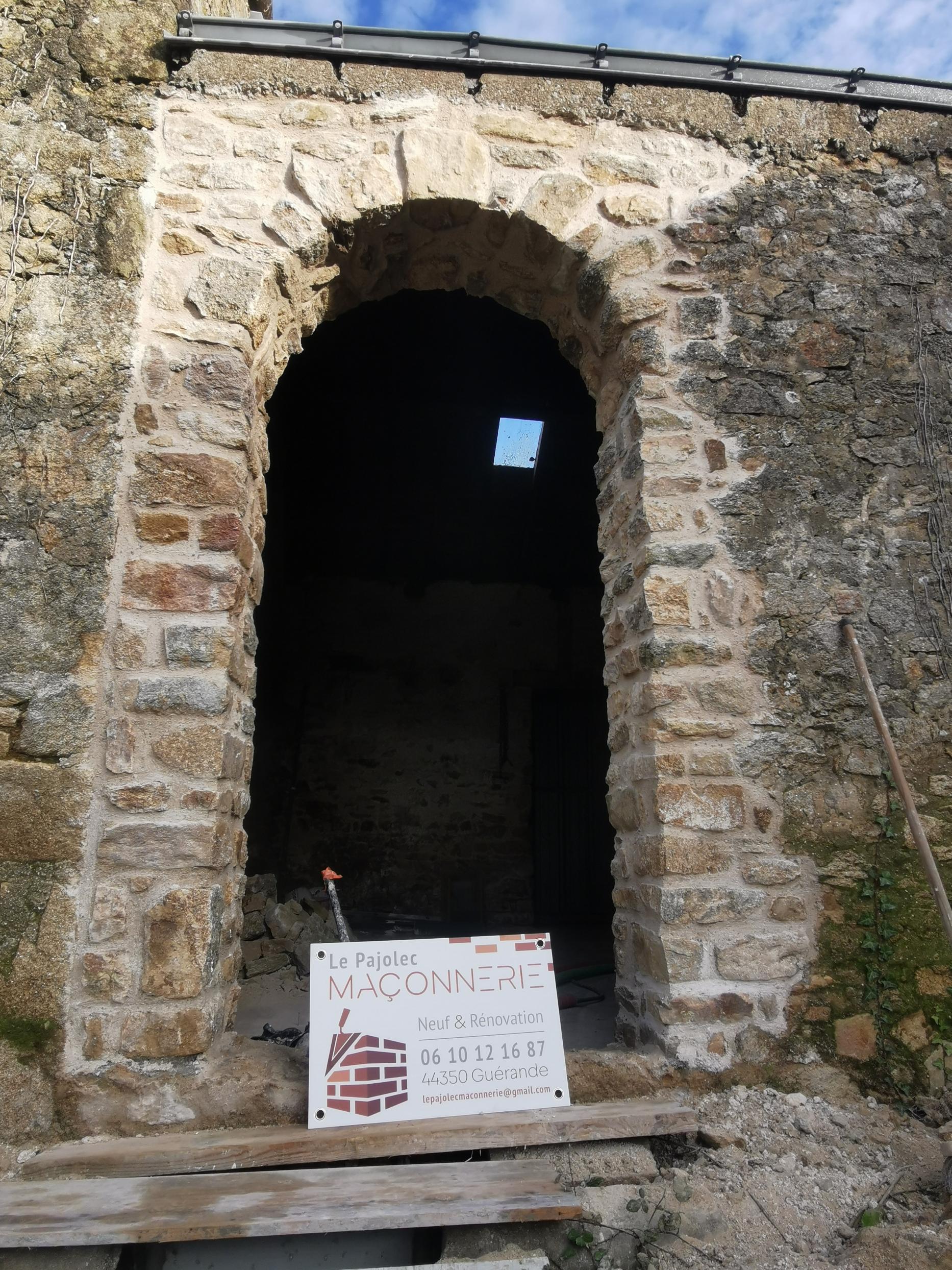 LE PAJOLEC MAÇONNERIE -Maçonnerie générale à Guérande