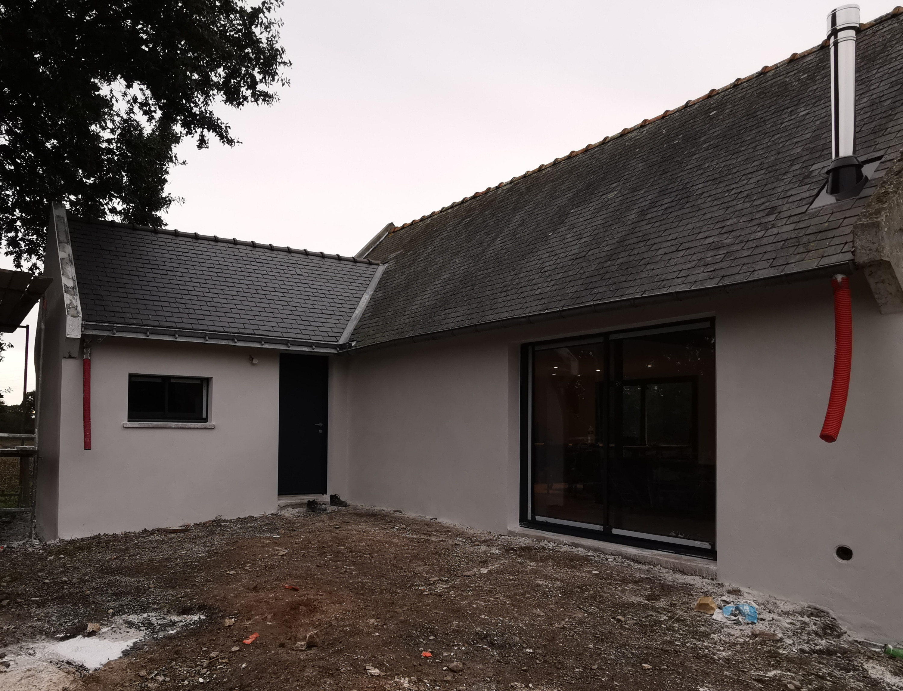 LE PAJOLEC MAÇONNERIE -Enduit maison à Guérande